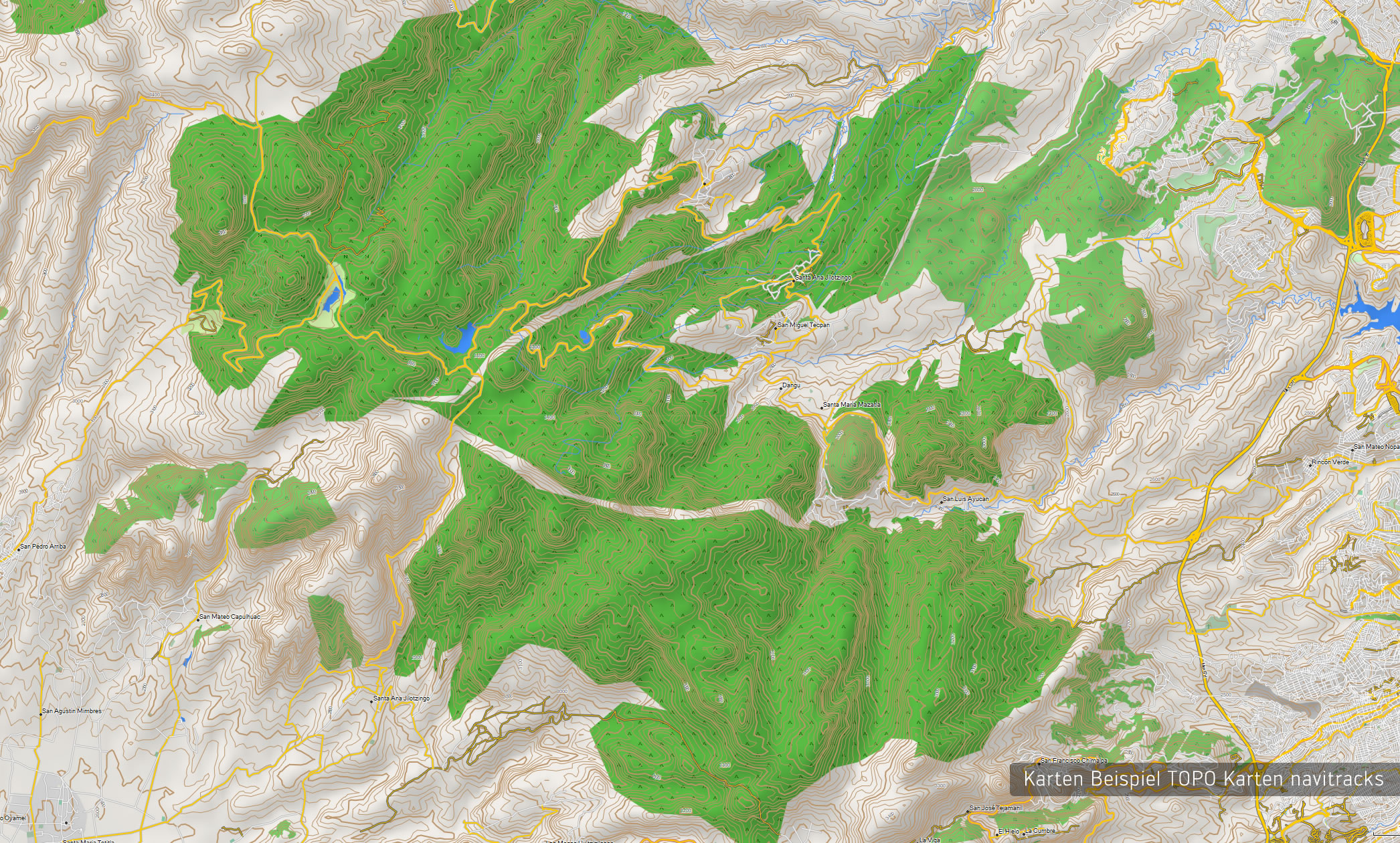 Deutschland Topo GPS Karte Garmin mit 10m SRTM Höhenlinien (Download